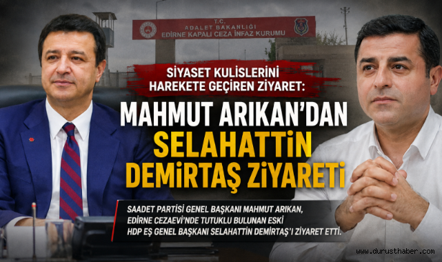 Siyaset Kulisleri Harekete Geçiren Ziyaret: Mahmut Arıkan'dan Selahattin Demirtaş Ziyareti
