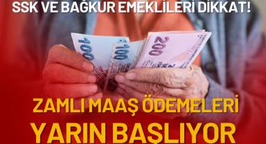 SSK Ve Bağkur Emeklileri Dikkat! Zamlı Maaşlar İçin Tarih Belli