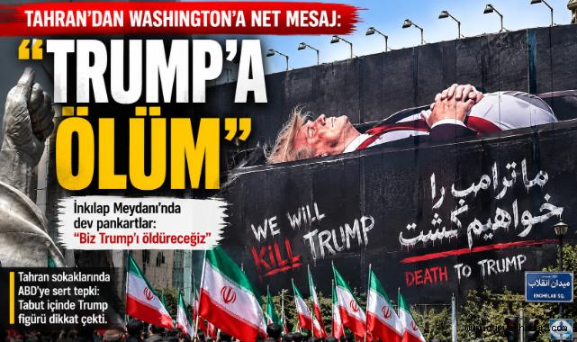 Tahran'da Trump Afişleri Gerilimi Yeniden Gündeme Taşıdı