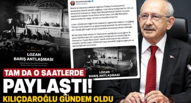 Tam Da O Saatlerde Paylaştı! Kılıçdaroğlu Gündem Oldu
