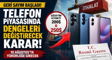 Telefon İthalatında Yeni Dönem! Fiyatlar Artabilir