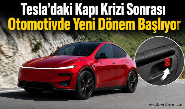 Tesla'dan Sonra Otomotivde Kapı Sistemi Değişiyor
