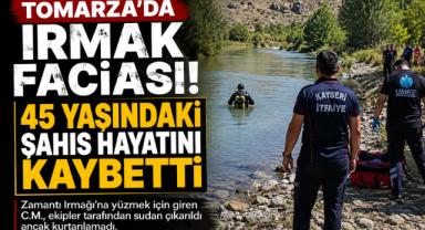 Tomarza’da Irmak Faciası! 45 Yaşındaki Şahıs Hayatını Kaybetti