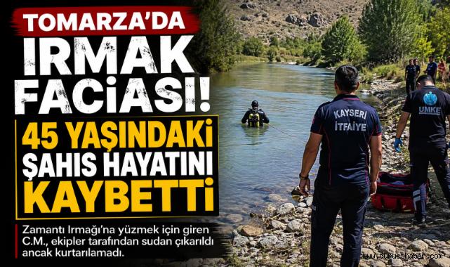 Tomarza’da Irmak Faciası! 45 Yaşındaki Şahıs Hayatını Kaybetti