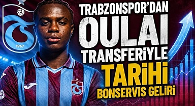 Trabzonspor'dan Oulai Transferiyle Tarihi Bonservis Geliri