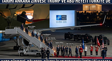 Trump, Dev Heyetle NATO Zirvesi İçin Ankara Yolunda