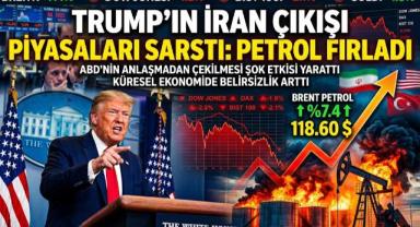 Trump'ın İran Çıkışı Piyasaları Sarstı: Petrol Fırladı