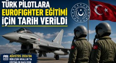 Türk Pilotlara Eurofighter Eğitimi İçin Tarih Verildi