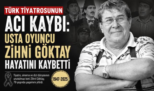 Türk Tiyatrosunun Acı Kaybı: Usta Oyuncu Zihni Göktay Hayatını Kaybetti