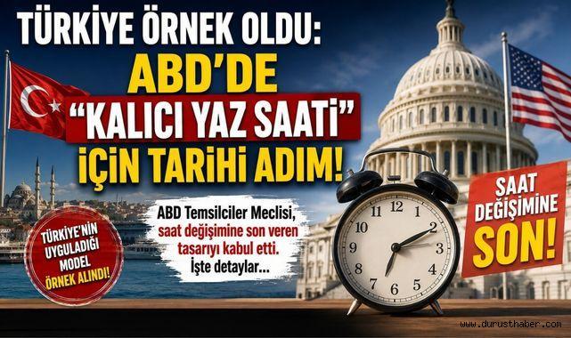 Türkiye Örnek Oldu: ABD'de