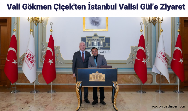 Vali Gökmen Çiçek'ten Davut Gül'e Ziyaret