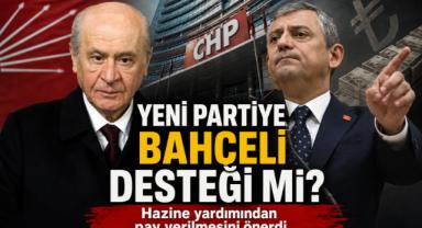 Yeni Partiye Bahçeli Desteği Mi?