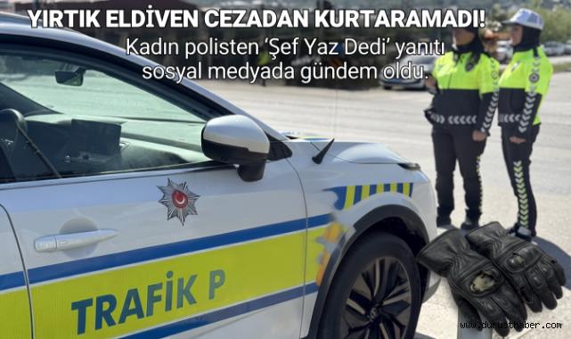 Yırtık Eldiven Cezadan Kurtarmadı!