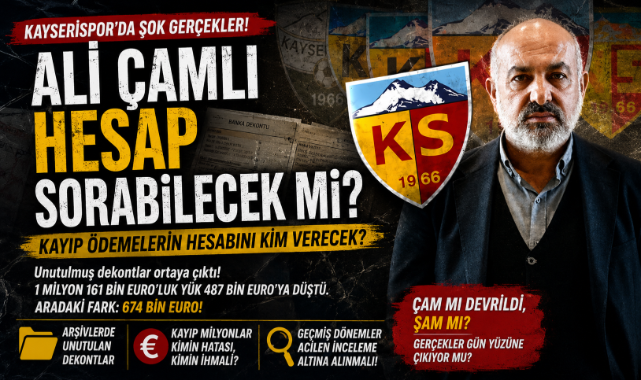 Ali Çamlı Hesap Sorabilecek Mi?