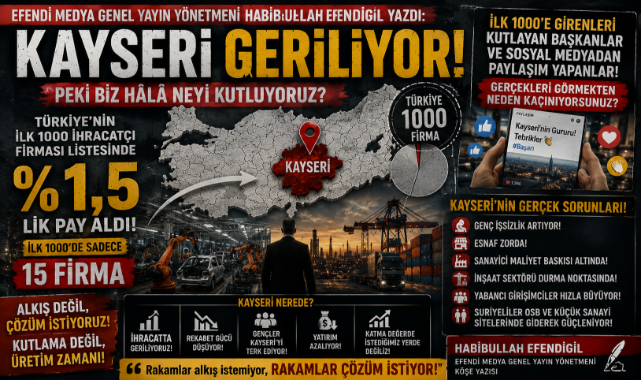 Kayseri Geriliyor... Peki Biz Hâlâ Neyi Kutluyoruz?